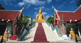 Big Buddha on the island of Samui