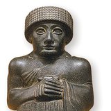 Sumerian statue
