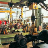 Futóműgyártás a győri Rába üzemében