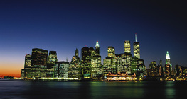 Manhattan nightscape