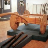 Model of Mesopotamian cart