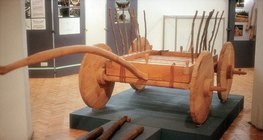 Model of Mesopotamian cart