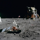 Buzz Aldrin, Apollo 11 astronaut on the moon