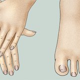 Properly groomed hands and feet