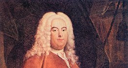 Georg Friedrich Händel, German-born British composer
