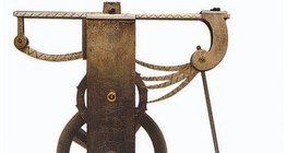 A copy of Galileo's pendulum clock