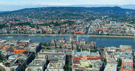 View of Budapest with the Hungarian Parliament Building