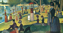 Georges Seurat: A Sunday Afternoon on the Island of La Grande Jatte (1884-1886, Impressionism)