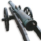 A bronze cannon