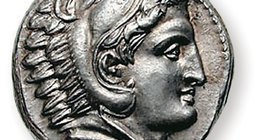 Coin with the head of Alexander the Great
