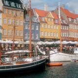 Nyhavn, a 17th century waterfront in Copenhagen