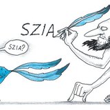 Madár kiolvassa az ember írott köszöntését