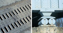 How is thermal expansion taken into account in the design of bridges and pipelines?