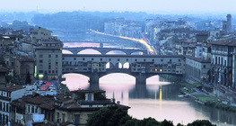 View of Florence with the Arno River