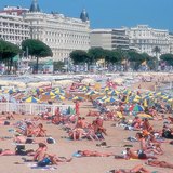 Bathers on the French Riviera