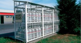 Storing LPG cylinders