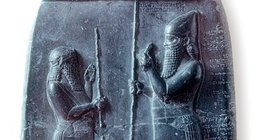 Relief of an Assyrian king