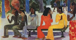 Paul Gauguin: We Shall Not Go to Market Today (1892, Post-Impressionism)