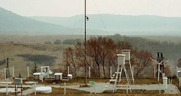 Facility of meteorological measuring instruments
