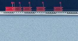 The change in momentum does not depend on the object's mass