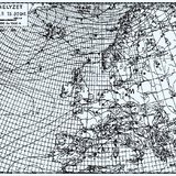 Időjárási helyzetet bemutató térkép