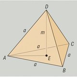 Volume of the tetrahedron