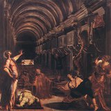 Jacopo Tintoretto - Finding of the body of St Mark (1562, Mannerism)