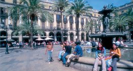 Street view of Barcelona