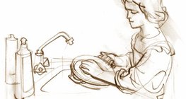 The solutions of detergents are excellent wetting agents for oils