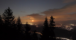 Moonrise over the Karawanks