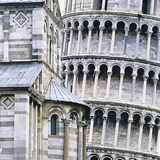 Pisa Cathedral and the Leaning Tower of Pisa (detail)
