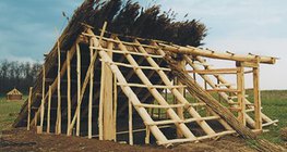 Construction of a pit-house - Step 2