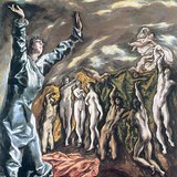 El Greco: Opening of the Fifth Seal (1608-1614, Mannerism)