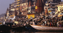The Ganges River in Varanasi
