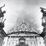 Decorated gate in Prague Castle