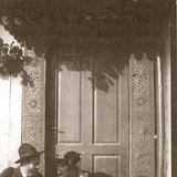 Zoltán Kodály with his wife and Béla Bartók in Transylvania where they noted down traditional folk melodies(1912)