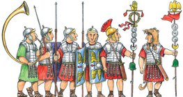 Roman legionnaires