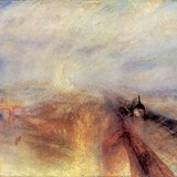 J. M. W. Turner - Rain, Steam and Speed – The Great Western Railway (1844, Romanticism)