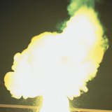 Αντίδραση ψευδάργυρου και θείου (εξώθερμη)