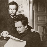 Béla Bartók and Zoltán Kodály (Hungarian composers)