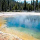 Hot spring in Yellowstone National Park
