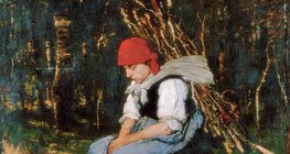 Mihály Munkácsy: Woman Carrying Faggot