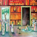 Early Christian ritual in the Dura Europos church