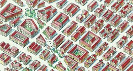 Regular network of streets