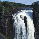 Victoria Falls on the Zambezi River