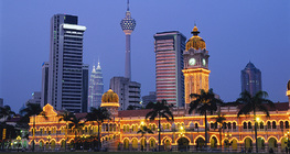 Kuala Lumpur, the capital of Malaysia