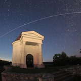Η πορεία του Διεθνούς Διαστημικού Σταθμού στον ουρανό.
