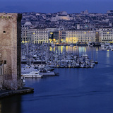 View of Marseille from the sea