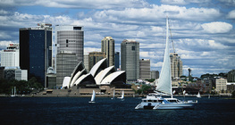 View of Sydney with the Opera House