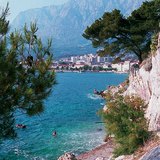 Romantic landscape of the Adriatic Coast
